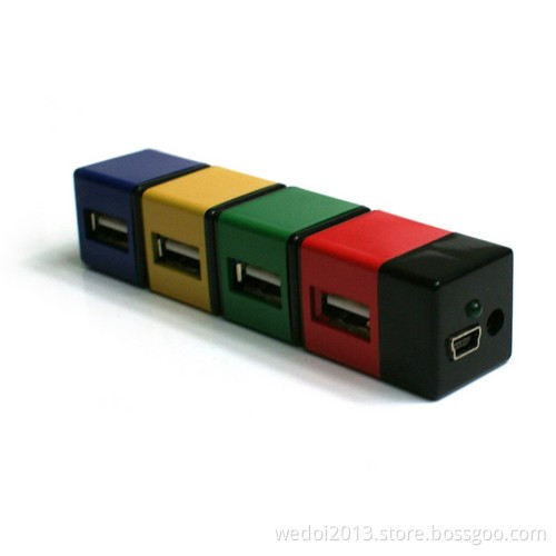 Turnable USB Hub with 4 Ports (WY-17)
